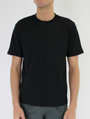 Black Relaxed Fit Plain T-Shirt