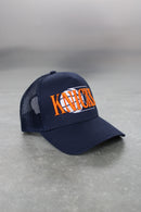 Navy Knicks Trucker