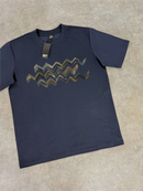 Kids Navy Chroma Zig T-Shirt