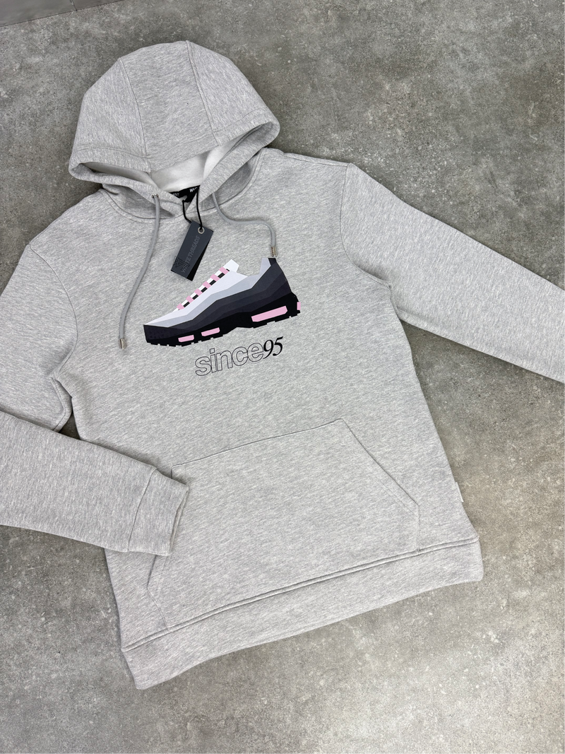 トップス THEREDTHREAD logo pullover hoodie White THEREDTHREAD / ザレッドスレッド】S logo pullover hoodie