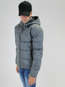 Grey Water Reactive WT Down Coat