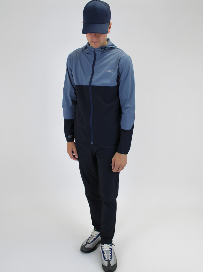 Sky Blue / Navy V8 Windbreaker