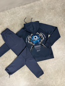 Navy Hierarchy Hoodie