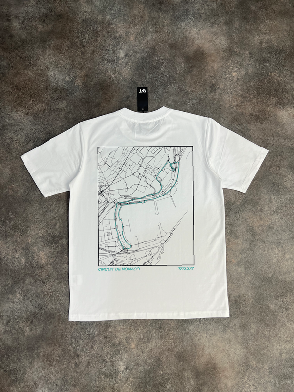 Kids White Monaco T-Shirt