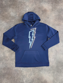 Kids Navy / Sky Blue OG Bolt Hoodie