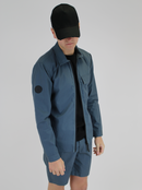 Petrol Blue Overshirt
