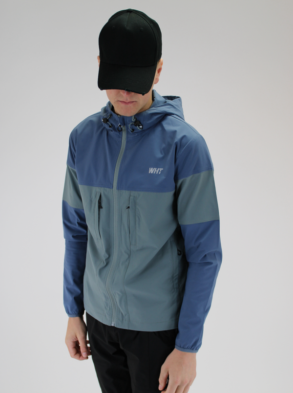 Mid Grey / Blue V7 Jacket